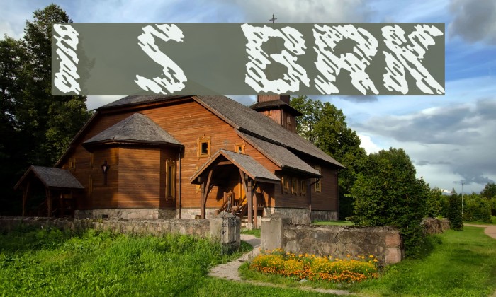 Ink Swipes BRK Font examples