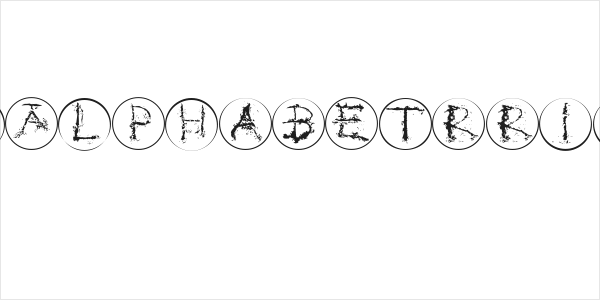 InkAlphabetRRings Logo