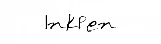 InkPen  नि: शुल्क फ़ॉन्ट्स डाउनलोड