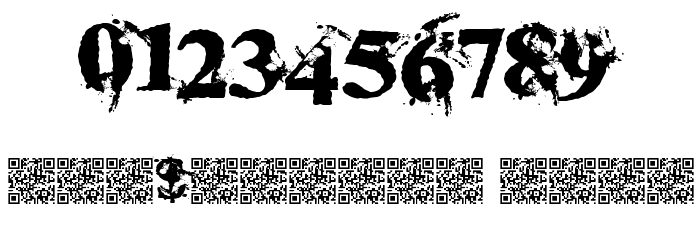 InkSpecial Font OTHER CHARS
