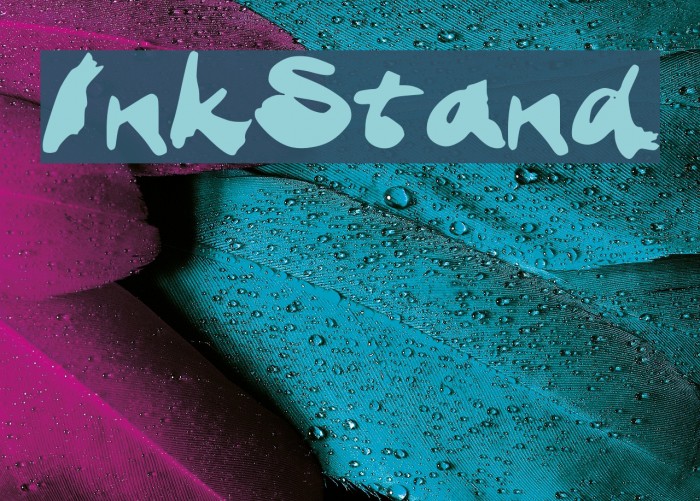 InkStand Font examples