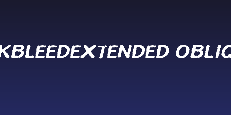 InkbleedExtended Oblique Social Header