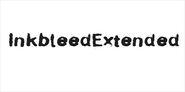 InkbleedExtended Logo