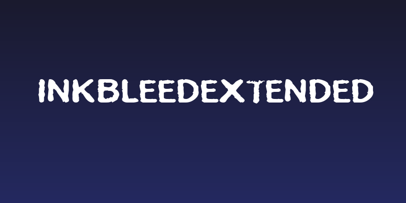 InkbleedExtended Social Header