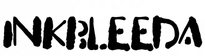 Inkbleeda  Скачать бесплатные шрифты