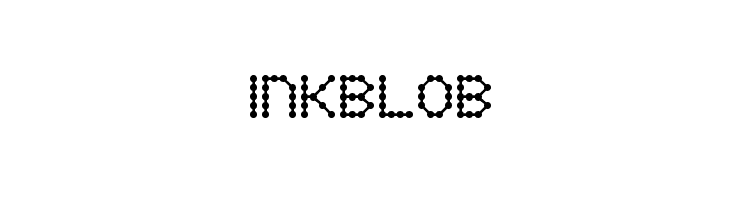 Inkblob Font