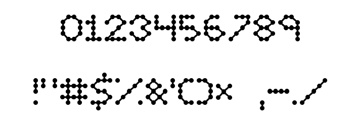 Inkblob Font OTHER CHARS