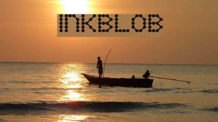 Inkblob Font examples