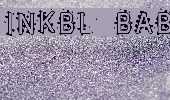 Inkblot Baby Font examples