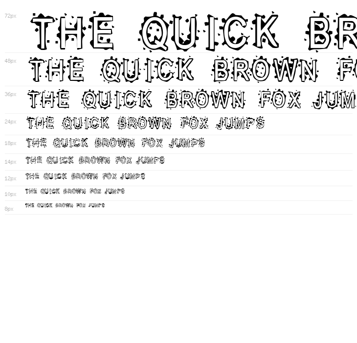 Inkblot Baby Waterfall