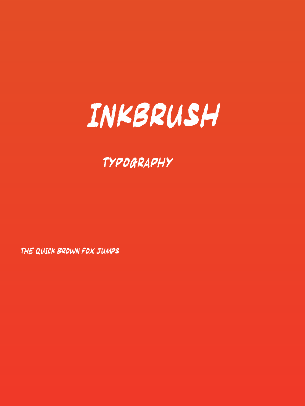 Inkbrush Poster