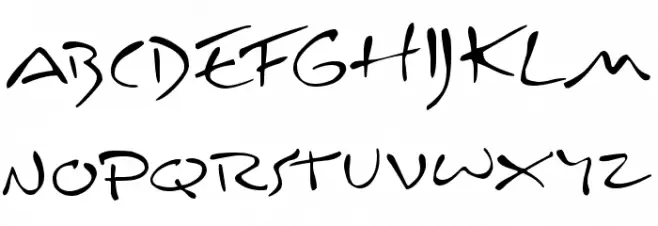 Inkburrow Шрифта ВЕРХНИЙ