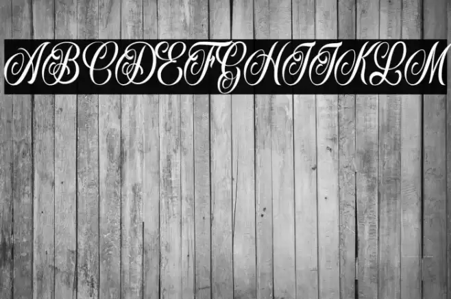 Inked Angels Personal Use Font examples