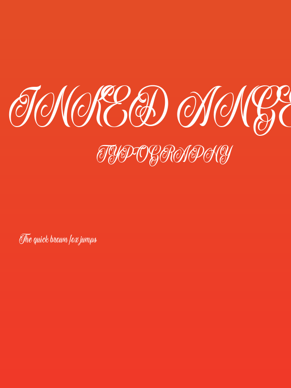 Inked Angels Personal Use Poster