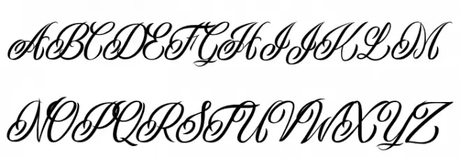 Inked Babes Шрифта ВЕРХНИЙ