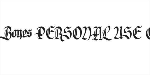 Inked Bones PERSONAL USE ONLY Logo