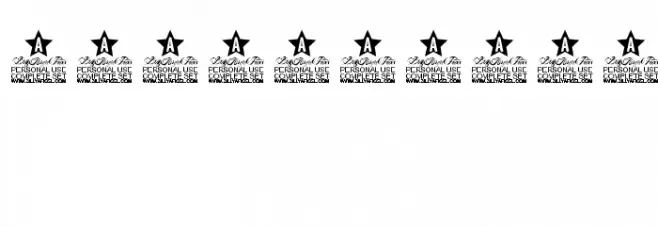 Inked Skin Personal Use  Font OTHER CHARS