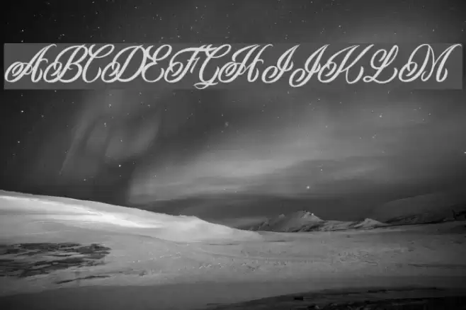 Inked Skin Personal Use Font examples