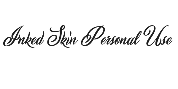 Inked Skin Personal Use  Logo