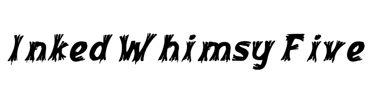 Inked Whimsy Five  免费字体下载