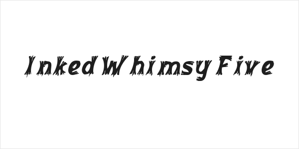 Inked Whimsy Five Logo
