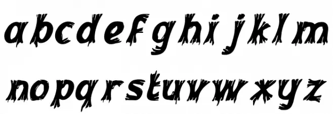 Inked Whimsy Five Font Litere mici