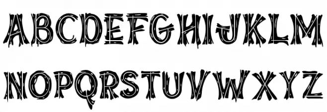 Inked Whimsy Four Font Litere mari