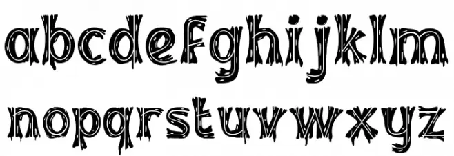 Inked Whimsy Four Font Litere mici