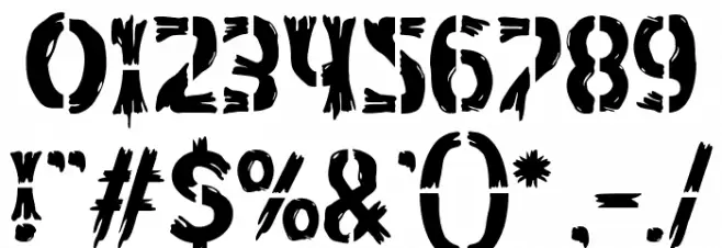 Inked Whimsy One Font Alte caractere