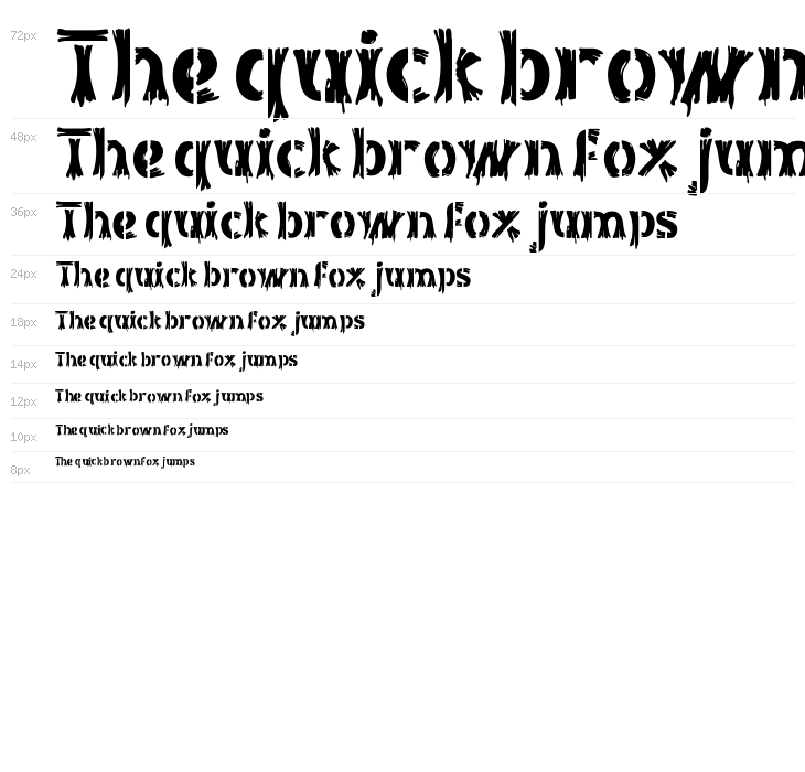 Inked Whimsy One Waterfall