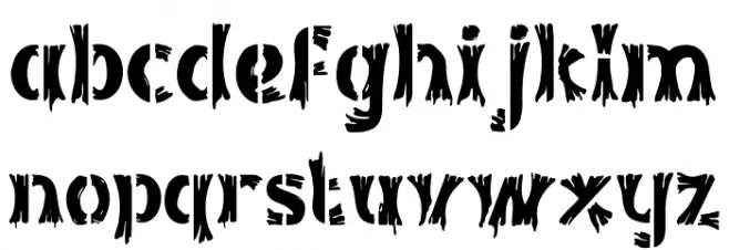 Inked Whimsy One Font Litere mici