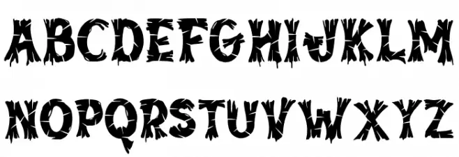 Inked Whimsy Two Font Litere mari
