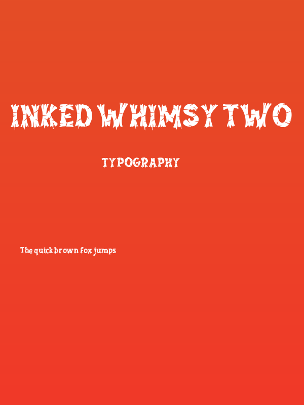 Inked Whimsy Two Poster