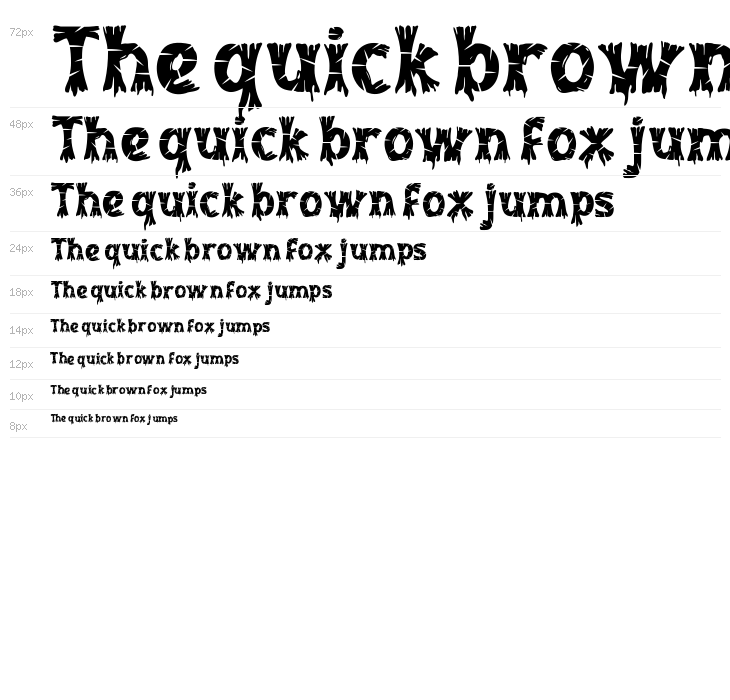 Inked Whimsy Two Waterfall