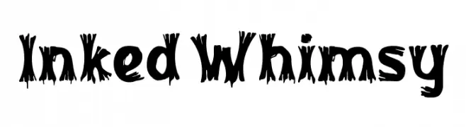 Inked Whimsy  Frei Schriftart Herunterladen