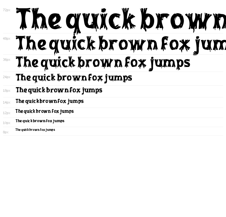 Inked Whimsy Waterfall