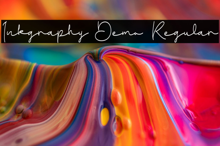 Inkgraphy Demo Regular Example 1
