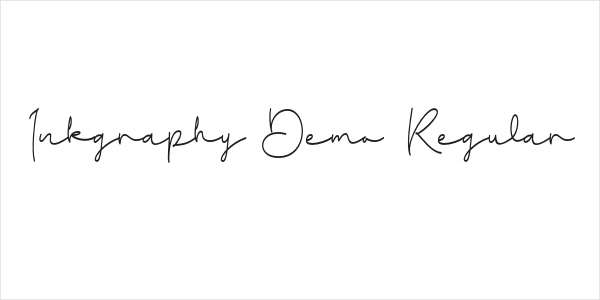 Inkgraphy Demo Regular Logo