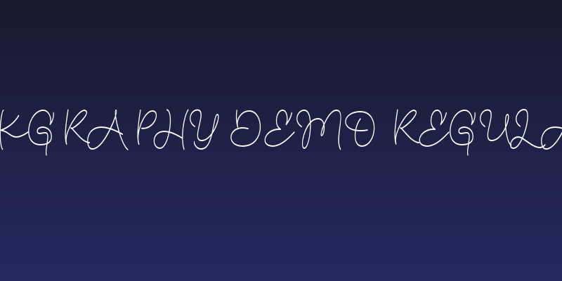 Inkgraphy Demo Regular Social Header