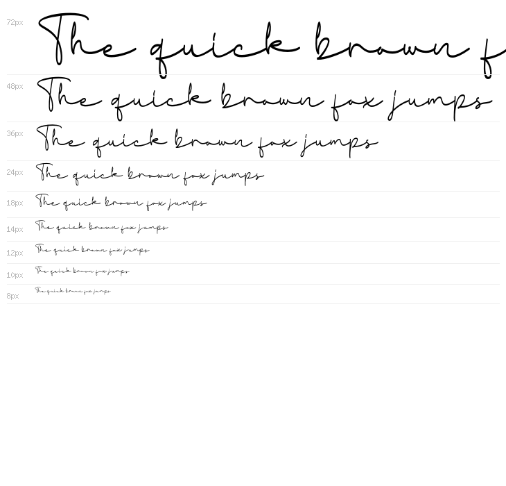 Inkgraphy Demo Regular Waterfall