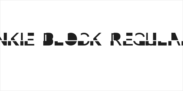 Inkie Block Regular Logo
