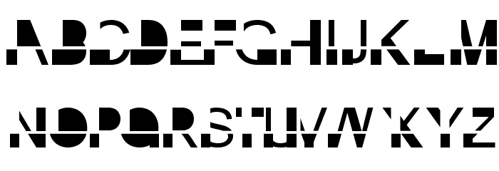 Inkie Block Regular Font LOWERCASE