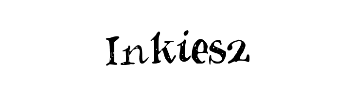 Inkies2  Descarca Fonturi Gratis