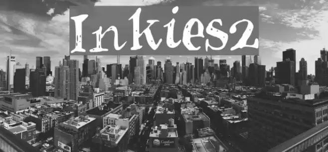 Inkies2 Font examples