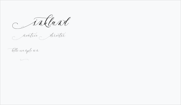 Inkland Business Card