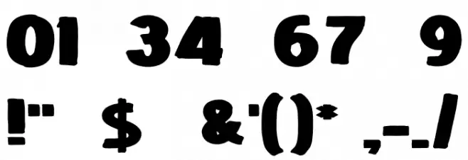 Inkle Font OTHER CHARS