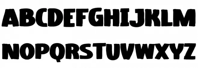Inkle Schriftart Groß