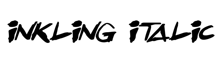 Inkling Italic  baixar fontes gratis