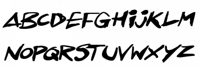 Inkling Italic Fonte MAIÚSCULAS