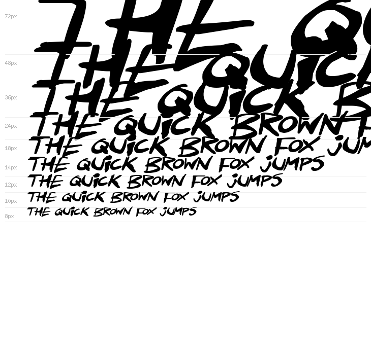 Inkling Italic Waterfall